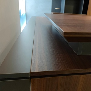 MIGE Solid Wood Big Board Table Computer Desk Simple Modern boss Desk President Desk - Product Image 6