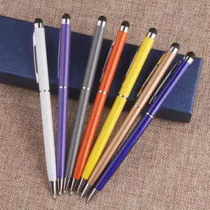 Yeni iş fikirleri sıcak satış altın stylus metal çapraz kalem