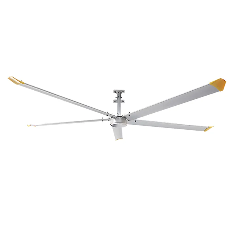 BBW 3m/3.6m/4.2m Large HVLS Ceiling Fan With 5 Pcs Aviation Blades PMSM Motor Commercial Ceiling Fan Hvls Fan