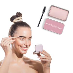 Gel teñido Mineral impermeable Libre <span class=keywords><strong>de</strong></span> crueldad 24 Estilo plantilla blanco perfilador crema estilo ceja lápiz Color maquillaje - Product Image 3