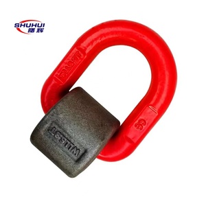 G80 Heavy Duty thép hợp kim mạ kẽm hàn nâng điểm trên pivoting <span class=keywords><strong>D</strong></span> <span class=keywords><strong>Ring</strong></span> trong hộp carton - Product Image 4