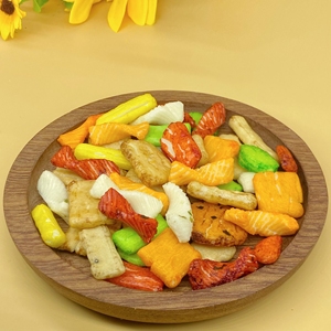 Sıcak satış oryantal lezzet düşük yağ tuzlu Mix renkli pirinç krakeri karışık tahıl aperatifler - Product Image 5