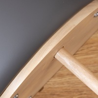 Correcteur de posture Pilates réglable en chêne souple, anneau de Pilates pour studio et domicile – Équipement de fitness durable et sûr pour l'alignement de la posture, garantie 5 ans