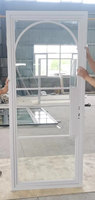 Portes en verre encadrées d'acier sur mesure Portes et fenêtres d'intérieur en acier blanc en verre et acier