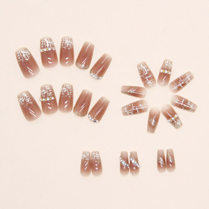 <span class=keywords><strong>Ongles</strong></span> à Pression Mécanique Tendance Direct Usine, <span class=keywords><strong>Faux</strong></span> <span class=keywords><strong>Ongles</strong></span> Acryliques Roses Amovibles Manucure en Gros - Product Image 5