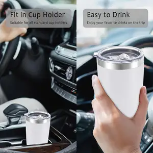 Custom Portable Eco-Friendly YETYS 304 Stainless Steel 20 Oz 30 Oz Vacuum Insulated Car Tumbler Travel Coffee Mug With Lid