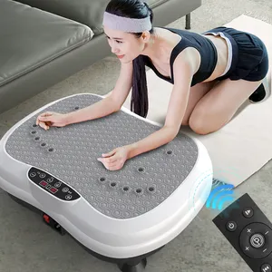 2022新款3d疯狂健身按摩振动板健身器健身2家用振动平台