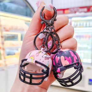 Llavero Creativo Mini Casco de Fútbol Americano Ecológico y Duradero, Casco Deportivo de Rugby de Plástico, Regalo en Bolsa - Product Image 6