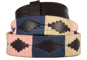 เข็มขัดโปโลหนังแบบเย็บด้วยมือสไตล์อาร์เจนตินา,สั่งได้ตามต้องการ - Product Image 2