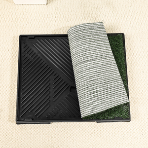Automatic <b>Dog's</b> Toilet Pad <b>Dog</b> Training With Artificial <b>Grass</b> Medium Large <b>Dog</b> Litter Box Pad Potty - Product Image 3