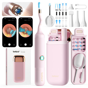 Ensemble d'<span class=keywords><strong>otoscope</strong></span> visuel intelligent - Nettoyeur de cérumen flexible en forme de serpent avec WiFi, caméra HD et pinces |   Instruments d'examen ORL - Product Image 5