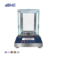SOHE 200g/500g 0.1/1mg balance électronique en acier inoxydable haute précision analytique antidéflagrant balances industrielles