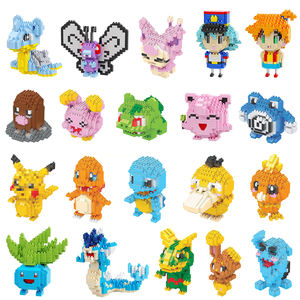 44 Estilos Oferta Especial Pokémon Squirtle Charmander Bloques de Construcción Nano Educativos DIY Figuras de Acción de Juguete para Niños - Product Image 4