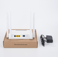 AC ONU XPON 2GE + 4 Wifi CATV ONU IPTV VoIP Compatible con OLT