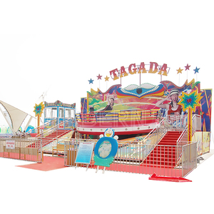 Atracciones de Parque de Diversiones, Juegos Mecánicos Disco Tagada, Juegos Mecánicos Extremos Disco para Venta - Product Image 2