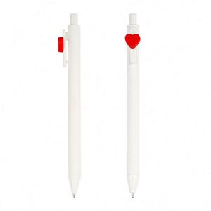 Hot-selling Love-shaped Plastic Ballpoint <b>Pen</b> Wholesale Creative Valentine's Day Gifts Signature <b>Pens</b> with Custom logo for Event - Product Image 5