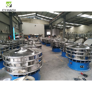 Tamis vibrant rotatif 600mm 800mm 1000mm pour tamisage de granulés de poudre d'amidon de tapioca utilisé pour l'industrie alimentaire - Product Image 5