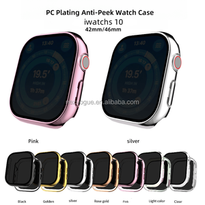 Étui de protection pour montre série 10 SE, verre trempé PC, charge directe, anti-espionnage, protection intégrale, 40MM/42MM/44MM/46MM - Product Image 2