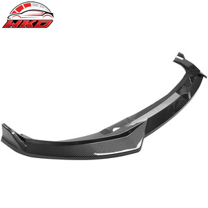 Pour Hyundai Ioniq 5 2022-2024, style IKON, lèvre de pare-chocs avant en fibre de carbone, PP, 3 pièces, kit carrosserie de haute qualité - Product Image 5