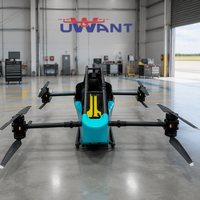 Uwant EVTOL Manned Ultralight Aircraft Eagle Pro Model Nouveau design pliable à batterie Autonomie de vol de 30 à 45 minutes 100 km/h 300 kg