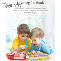 Livre sonore interactif avec des mélodies, des sons et des lumières amusants pour l'éducation précoce, apprentissage par bus scolaire pour les tout-petits de 1 à 3 ans