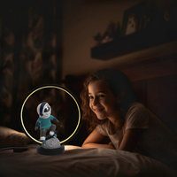 Lampe de chevet créative pour chambre d'enfant, mini statue d'astronaute, veilleuse décorative 3D Spaceman pour enfant, faible MOQ, prix avantageux