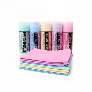 26 x 16 Inch Multifunctional Magic Chamois Towel Car Cleaning Cloth Super Absorbent PVA Drying Car Shammy Towel