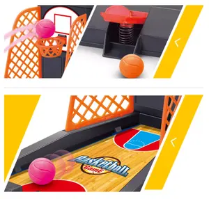 Детская спортивная игра для стрельбы, 2 игрока, игра на выброс пальцев, мини-баскетбольная игрушка с очком