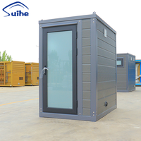Salle de douche mobile de luxe Salle d'eau portable WC Conteneur Maison Salle de repos Toilette Salle de bain Compost Toilettes mobiles portables