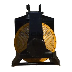 Rotary Screening Bucket Attachment For Excavator