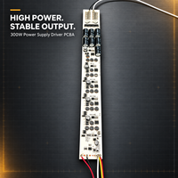 Carte de circuit électronique professionnelle 300W pour alimentation électrique avec contrôle PCBA, assemblage SMT DIP et prise en charge faible MOQ