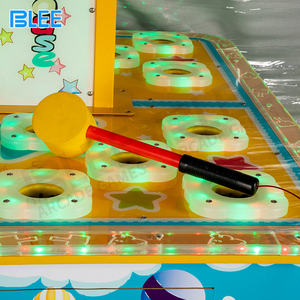 Macchina da gioco Arcade con doppio esercizio di riflessi veloci Whack talpa macchina arcade di fabbrica Custom 2 giocatori - Product Image 4