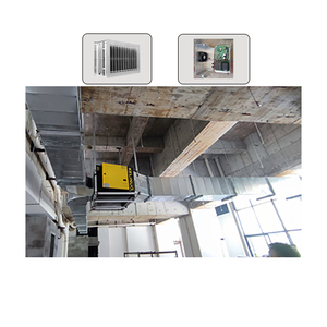 Précipitateur électrostatique pour l'élimination de la fumée de torréfacteur de <span class=keywords><strong>café</strong></span> avec flux d'air 1200CFM unité d'écologie machines environnementales - Product Image 6
