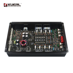 KUerL Ctc-9500เครื่องเสียงติดรถยนต์4ช่อง4x80W AB Class Power AMP สำหรับระบบสเตอริโอรถยนต์12V - Product Image 3