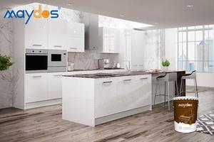 Maydos blanco PU abrigo <span class=keywords><strong>para</strong></span> <span class=keywords><strong>madera</strong></span> y MDF de alto brillo Extra blanco - Product Image 4