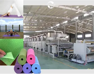 Machine de fabrication de tapis de yoga en PVC Ligne de production de tapis antidérapants Machines de fabrication de tapis de yoga en PVC