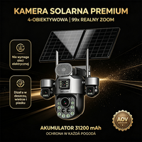 Cámara de Seguridad Wistino 99X Zoom AOV para Monitoreo Solar, Vigilancia Perimetral de Zonas de Frontera, Larga Distancia, Anticongelante