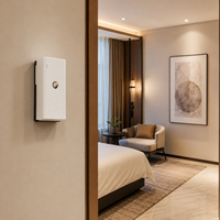 Diffuseur d'huiles parfumées sans eau Koeazy compact, électrique, à piles, mural, à deux fluides, écologique, en plastique, 300 ml, pour hôtel