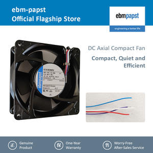 พัดลมระบายความร้อนแบบแกน ebmpapst รุ่น 4114N-2H6PU ขนาด 120x120x38 มม. 12038 24VDC 65W 2.7A 8400RPM 425m3/ชม.  แบบลูกปืน สำหรับเครื่องมือแพทย์ - Product Image 2