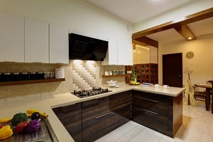 Mobili in Melamina Moderni - Design di Cucina Curato con Geometria Pulita e Opzioni di Configurazione Personalizzate - Product Image 4