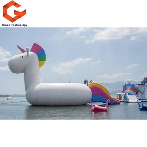 <strong>Giant</strong> Water Floating Inflatable <strong>Unicorn</strong>, Large Custom <strong>Float</strong> <strong>Unicorn</strong> Inflatable Cartoon - Product Image 2