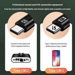 Podcast Stream per <span class=keywords><strong>iPhone</strong></span> scheda Audio <span class=keywords><strong>OTG</strong></span> cavo Audio trasmissione diretta 8pin adattatore tipo C a cavo di illuminazione per <span class=keywords><strong>iPhone</strong></span> da 6 a 14 - Product Image 4