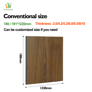 Wholesale SPC <strong>Click</strong> 7mm Waterproof Wood Grain <strong>Flooring</strong> PVC for Commercial Projects for Hotels Indoor Usage Parquet Surface - Product Image 6