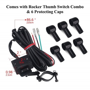 12V 250A Winch Contactor Relay 4250x <b>Kit</b> For Offroad Vehicle <b>Electric</b> Winch - Product Image 4