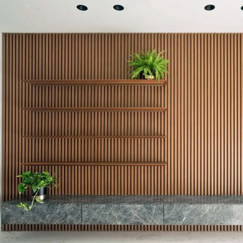 3d wall panel wood wall paneling wholesale composite WPC fence decorative wooden exterior wall cladding Pakistan capped plastic