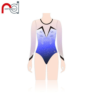 <span class=keywords><strong>Justaucorps</strong></span> de gymnastique pour filles sur mesure à double doublure en spandex, magnifiques <span class=keywords><strong>justaucorps</strong></span> de gymnastique en gros - Product Image 4