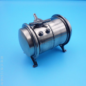 3D Gas Cylinder Metal Model Ornament Antique Nickel Office <b>Paperweight</b> Magnetic Desk Decor Custom Craft Factory Made - Product Image 1