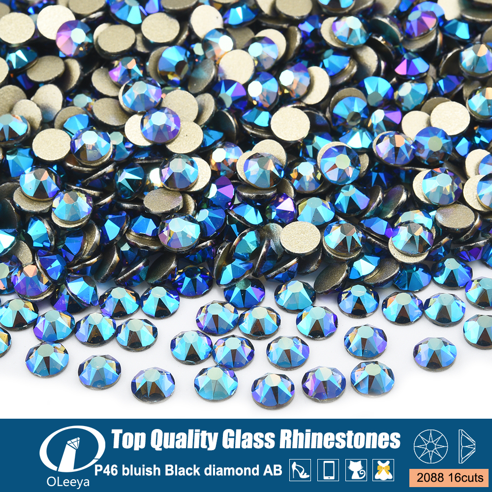 P46 Diamant noir AB Bleuâtre