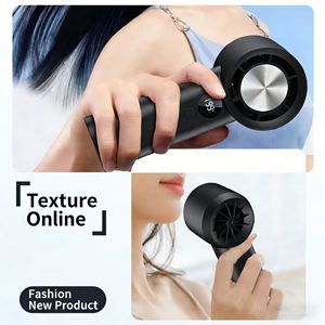 Nuevo mini ventilador de alta velocidad con ajuste continuo, mini ventilador portátil con pantalla digital - Product Image 4