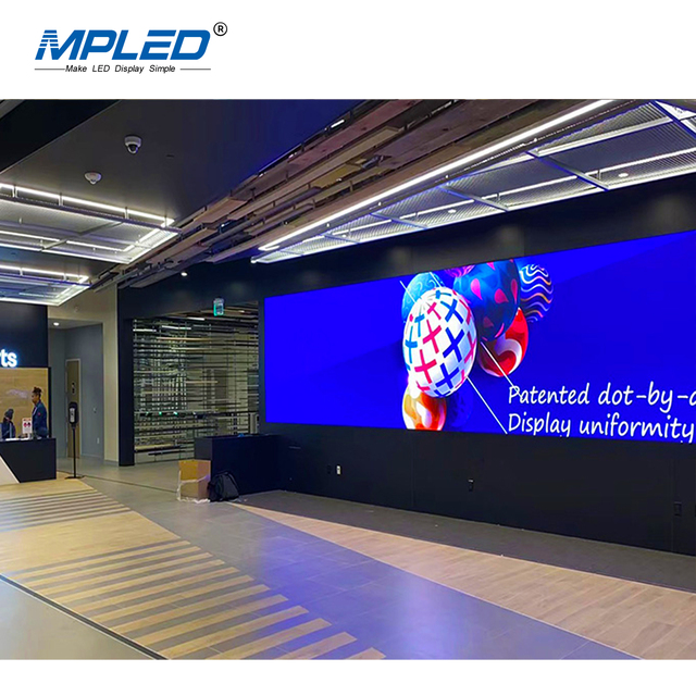 MPED Indoor Fixed Led Display Led Display Manufacturer P1.86 P2 P2.5 P3.07 P4 P5 Full Color RGB Commercial Advisement Screen